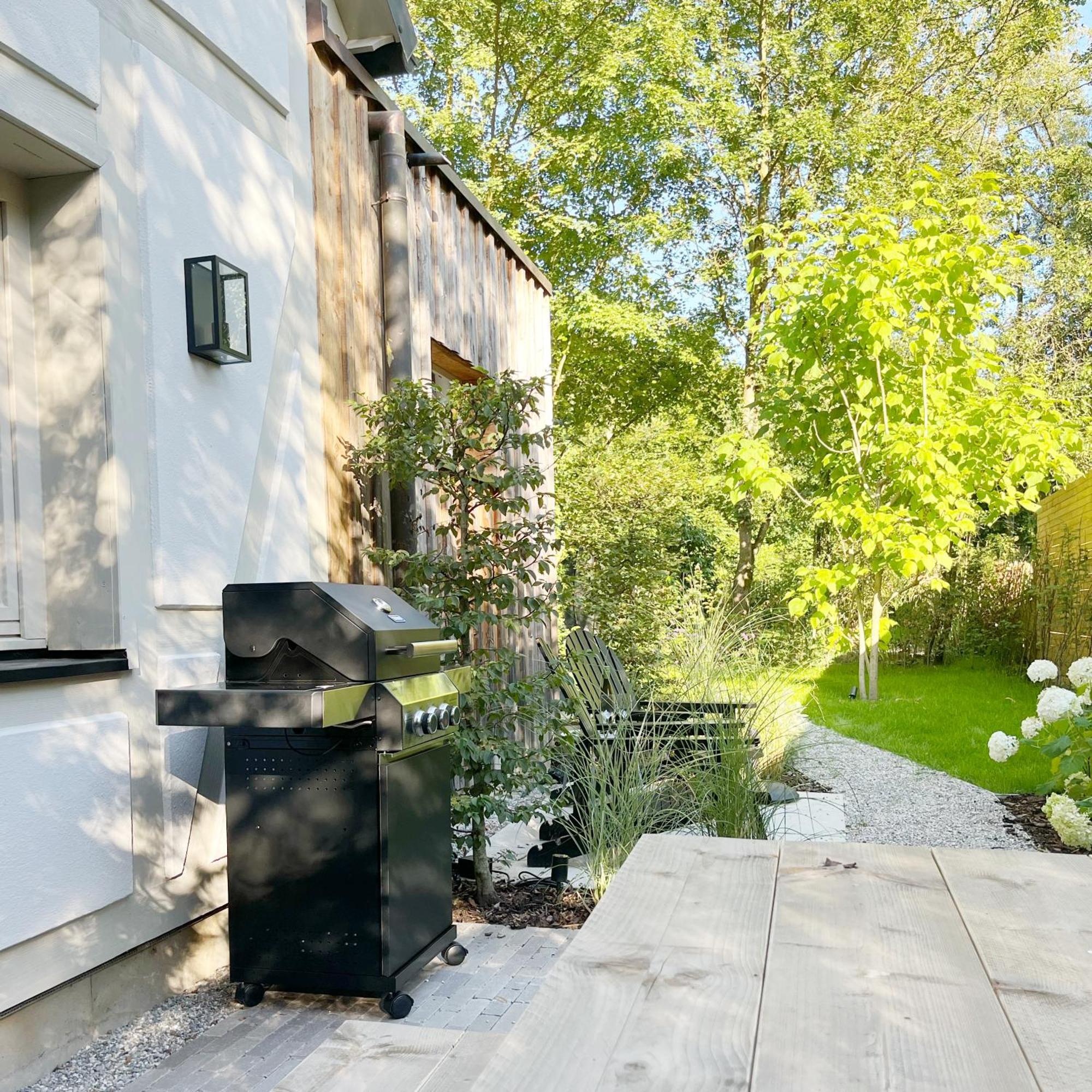 Tauberchalet I Boutique-Ferienhaus Mit Sauna, Whirlpool & Natur I 10Min Walk To Historic Old Town Rothenburg ob der Tauber Bagian luar foto