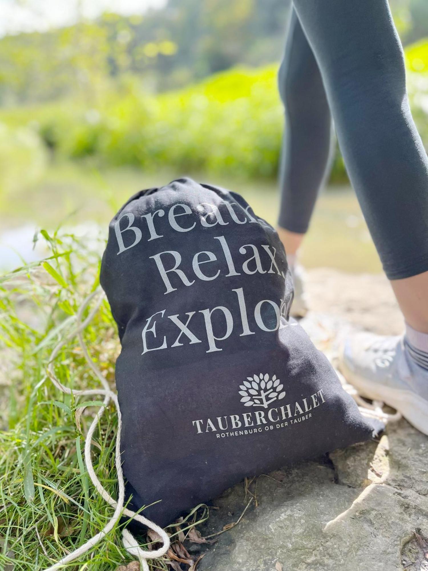 Tauberchalet I Boutique-Ferienhaus Mit Sauna, Whirlpool & Natur I 10Min Walk To Historic Old Town Rothenburg ob der Tauber Bagian luar foto