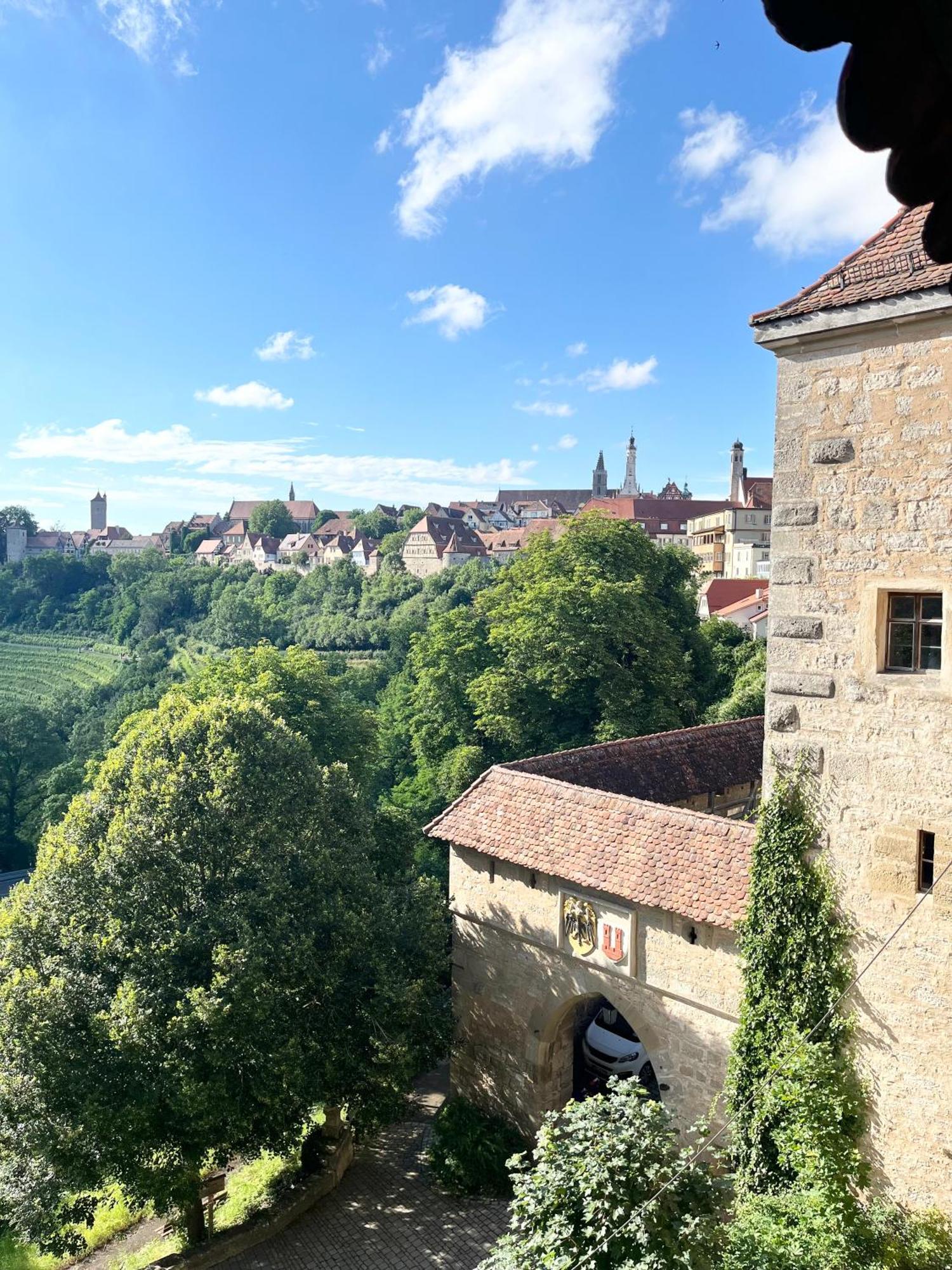 Tauberchalet I Boutique-Ferienhaus Mit Sauna, Whirlpool & Natur I 10Min Walk To Historic Old Town Rothenburg ob der Tauber Bagian luar foto