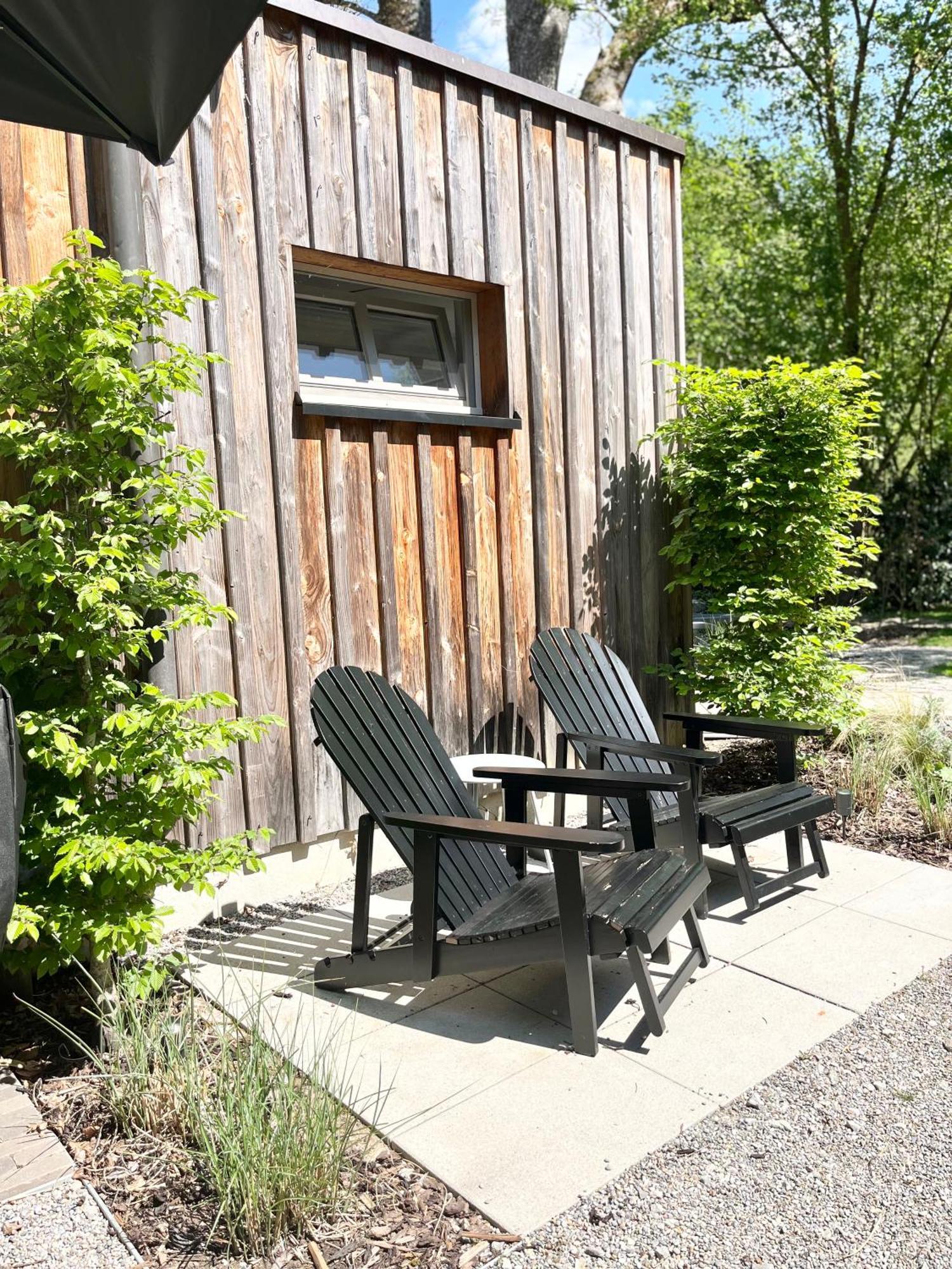 Tauberchalet I Boutique-Ferienhaus Mit Sauna, Whirlpool & Natur I 10Min Walk To Historic Old Town Rothenburg ob der Tauber Bagian luar foto